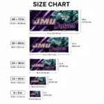James Madison Dukes House Flag Customized Diagonal Stripes Purple Best Selling