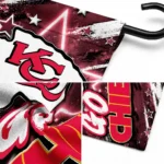 Kansas City Chiefs Garden Flag Custom Glowing Star Red Best Selling