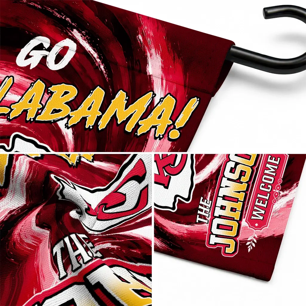 Kansas City Chiefs Garden Flag Custom Swirl Vortex Red Latest Model Kansas City Chiefs Garden Flag Custom Swirl Vortex Red Latest Model
