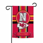 Kansas City Chiefs Garden Flag Personalized Circle Medallion Red Best Selling