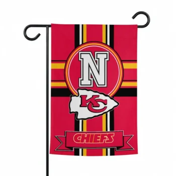 Kansas City Chiefs Garden Flag Personalized Circle Medallion Red Best Selling