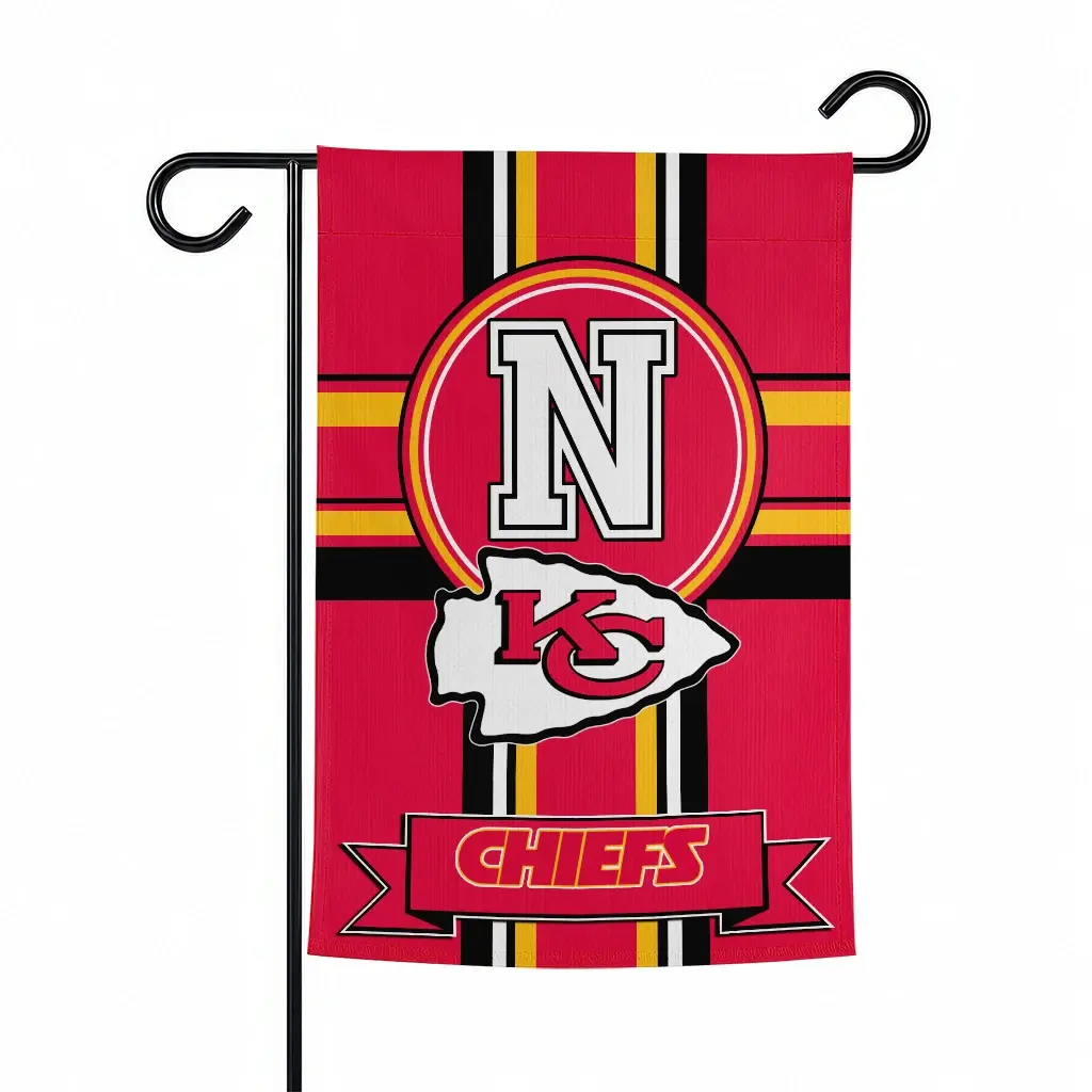 Kansas City Chiefs Garden Flag Personalized Circle Medallion Red Best Selling Kansas City Chiefs Garden Flag Personalized Circle Medallion Red Best Selling