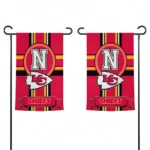 Kansas City Chiefs Garden Flag Personalized Circle Medallion Red Best Selling