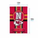 Kansas City Chiefs Garden Flag Personalized Circle Medallion Red Best Selling