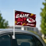Kansas City Chiefs House Flag Custom Action Streaks Red Best Selling