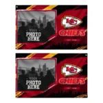Kansas City Chiefs House Flag Customized Framed Photo Red Black Best Selling