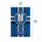 Kansas City Royals Garden Flag Customized Circle Medallion Royal Blue Best Selling