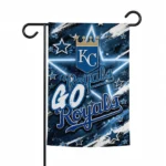 Kansas City Royals Garden Flag Personalized Glowing Star Royal Blue Best Selling