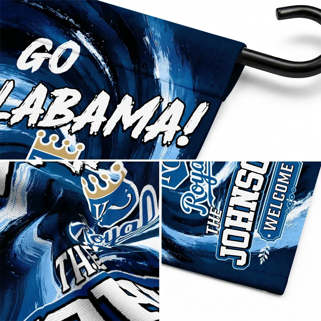 Kansas City Royals Garden Flag Personalized Swirl Vortex Royal Blue Latest Model Kansas City Royals Garden Flag Personalized Swirl Vortex Royal Blue Latest Model