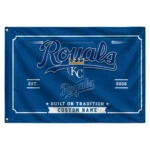 Kansas City Royals House Flag Customized Ornate Border Royal Blue Best Selling