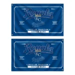 Kansas City Royals House Flag Customized Ornate Border Royal Blue Best Selling