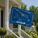 Kansas City Royals House Flag Customized Ornate Border Royal Blue Best Selling