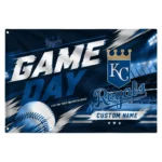 Kansas City Royals House Flag Customized Tech Panels Royal Blue Best Selling