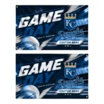 Kansas City Royals House Flag Customized Tech Panels Royal Blue Best Selling