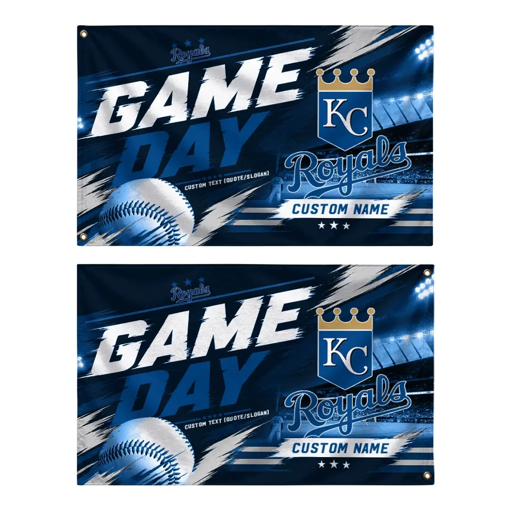 Kansas City Royals House Flag Customized Tech Panels Royal Blue Fashion Forward Kansas City Royals House Flag Customized Tech Panels Royal Blue Fashion Forward