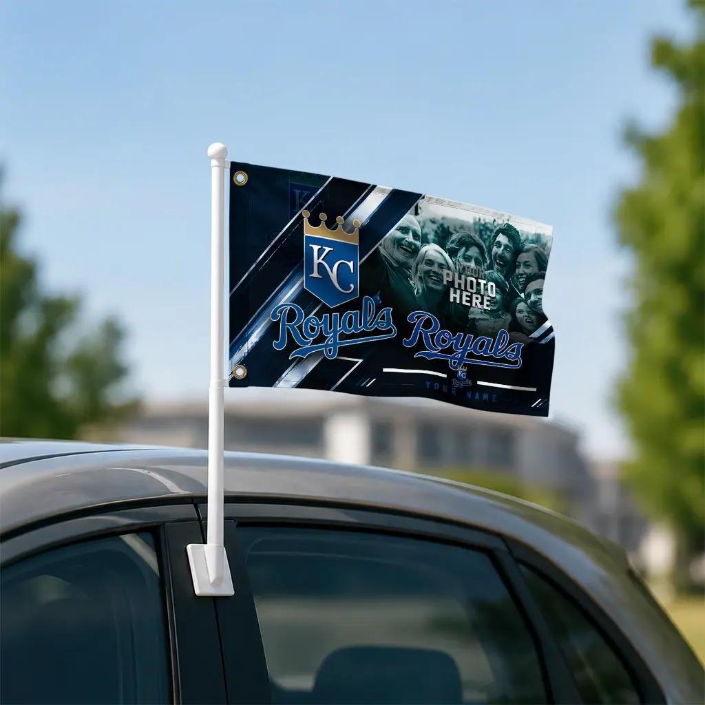 Kansas City Royals House Flag Personalized Diagonal Stripes Royal Blue Latest Model Kansas City Royals House Flag Personalized Diagonal Stripes Royal Blue Latest Model
