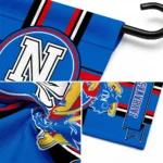 Kansas Jayhawks Garden Flag Customized Circle Medallion Blue Best Selling