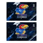 Kansas Jayhawks House Flag Custom Speed Slashes Blue Best Selling