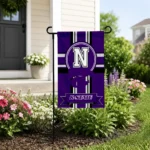 Kansas State Wildcats Garden Flag Custom Circle Medallion Purple Best Selling