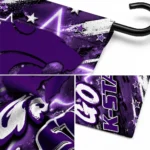 Kansas State Wildcats Garden Flag Customized Glowing Star Purple Best Selling