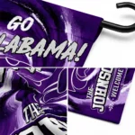 Kansas State Wildcats Garden Flag Customized Swirl Vortex Purple Best Selling