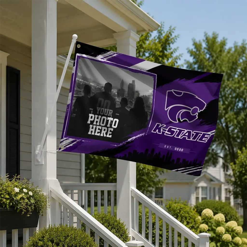 Kansas State Wildcats House Flag Personalized Framed Photo Purple Black New Arrival Kansas State Wildcats House Flag Personalized Framed Photo Purple Black New Arrival