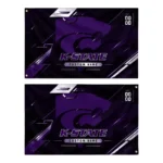 Kansas State Wildcats House Flag Personalized Speed Slashes Purple Best Selling