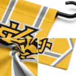 Kennesaw State Owls Garden Flag Custom Chevron Stripes Gold Best Selling