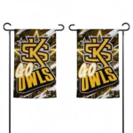 Kennesaw State Owls Garden Flag Customized Glowing Star Gold Best Selling
