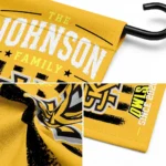 Kennesaw State Owls Garden Flag Personalized Distressed Stripes Gold Best Selling
