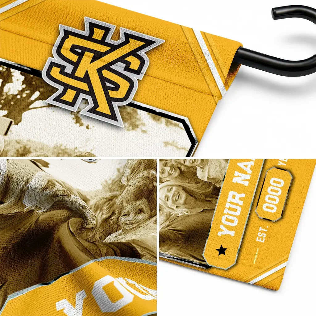 Kennesaw State Owls Garden Flag Personalized Photo Frame Gold Latest Model Kennesaw State Owls Garden Flag Personalized Photo Frame Gold Latest Model