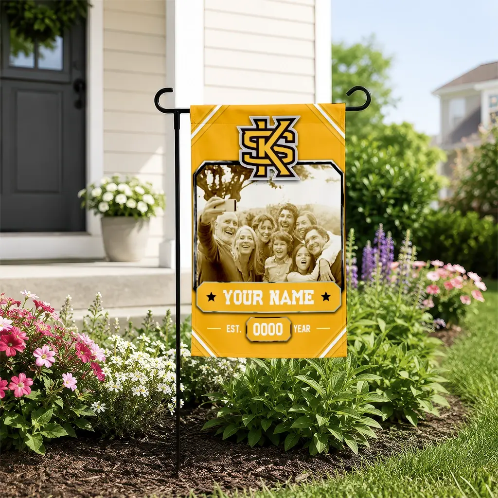 Kennesaw State Owls Garden Flag Personalized Photo Frame Gold New Arrival Kennesaw State Owls Garden Flag Personalized Photo Frame Gold New Arrival