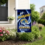 Kent State Golden Flashes Garden Flag Custom Swirl Vortex Navy Blue Best Selling