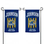 Kent State Golden Flashes Garden Flag Customized Distressed Stripes Navy Blue Best Selling