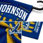 Kent State Golden Flashes Garden Flag Customized Distressed Stripes Navy Blue Best Selling