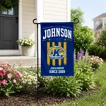 Kent State Golden Flashes Garden Flag Customized Distressed Stripes Navy Blue Best Selling
