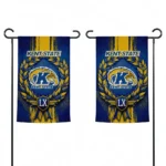 Kent State Golden Flashes Garden Flag Customized Laurel Wreath Navy Blue Best Selling