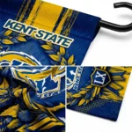 Kent State Golden Flashes Garden Flag Customized Laurel Wreath Navy Blue Best Selling