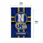Kent State Golden Flashes Garden Flag Personalized Circle Medallion Navy Blue Best Selling