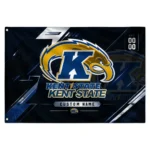 Kent State Golden Flashes House Flag Customized Speed Slashes Navy Blue Best Selling