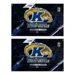 Kent State Golden Flashes House Flag Customized Speed Slashes Navy Blue Best Selling