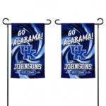 Kentucky Wildcats Garden Flag Custom Swirl Vortex Blue Best Selling