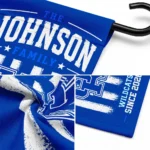 Kentucky Wildcats Garden Flag Customized Distressed Stripes Blue Best Selling