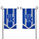 Kentucky Wildcats Garden Flag Personalized Chevron Stripes Blue Best Selling