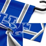 Kentucky Wildcats Garden Flag Personalized Chevron Stripes Blue Best Selling
