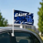 Kentucky Wildcats House Flag Custom Action Streaks Blue Best Selling