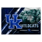Kentucky Wildcats House Flag Custom Diagonal Stripes Blue Best Selling