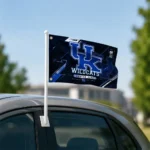 Kentucky Wildcats House Flag Customized Speed Slashes Blue Best Selling