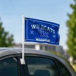 Kentucky Wildcats House Flag Personalized Ornate Border Blue Best Selling