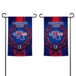 La Tech Garden Flag Custom Laurel Wreath Blue Best Selling